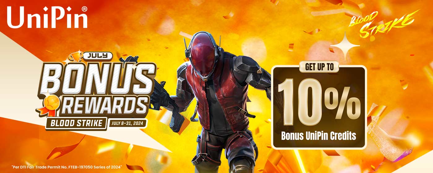 July Bonus Rewards: Blood Strike (PH)